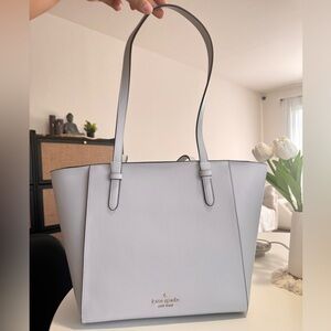 BRAND NEW Kate Spade Becca Tote (Sold Out) with Tag in Light Gray